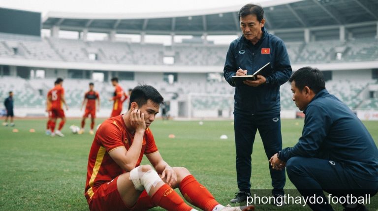 FIFA ASEAN Cup 2026: Tuyển Việt Nam đối mặt bài toán khó khi thiếu vắng Hoàng Đức