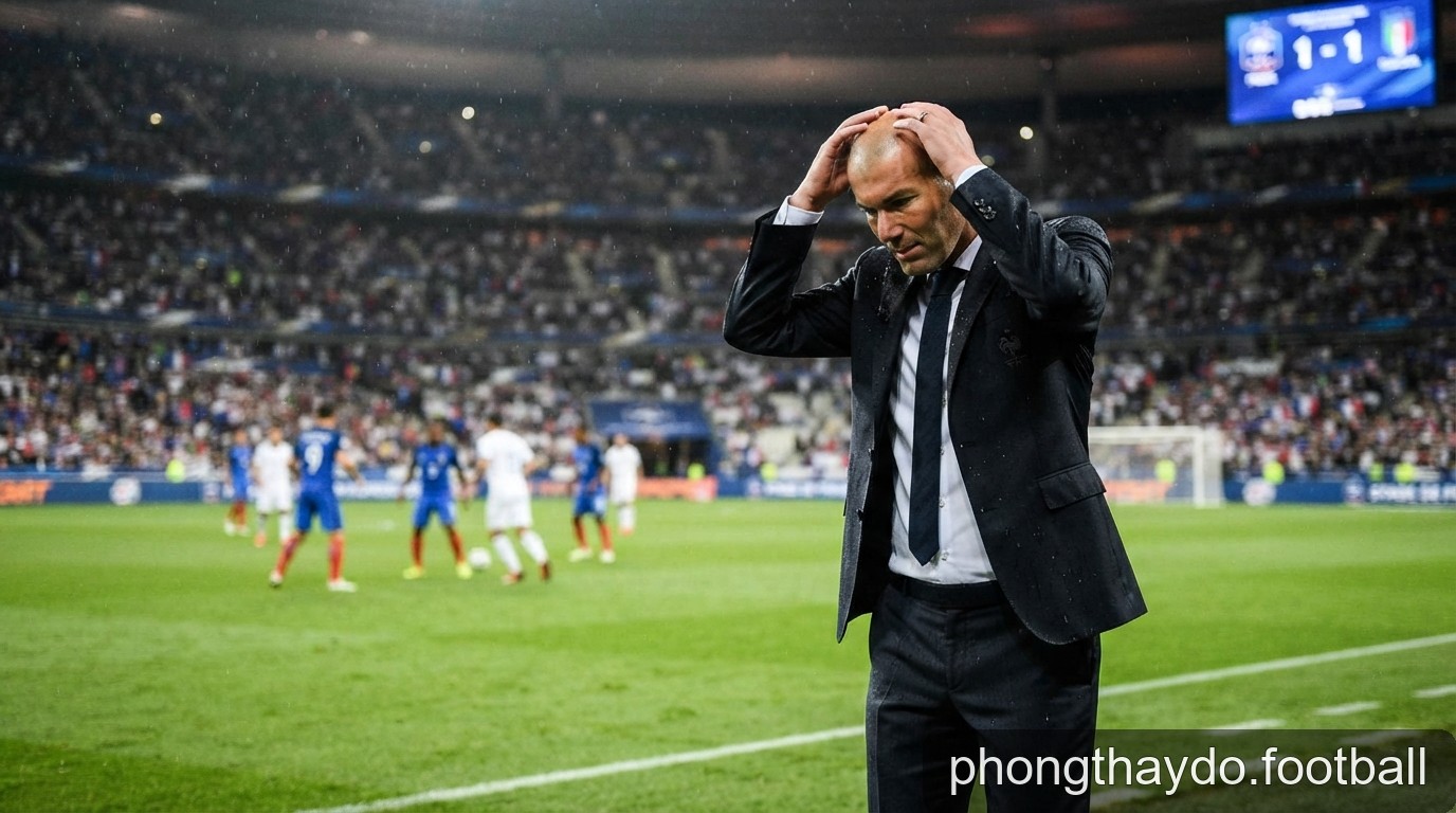 Zinedine Zidane ra mắt tuyển Pháp: Áp lực từ hào quang quá khứ và trận hòa đáng quên trước Italia - 2